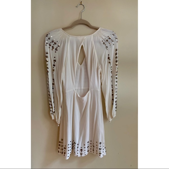 Free people white dress size 2 - Picture 2 of 8